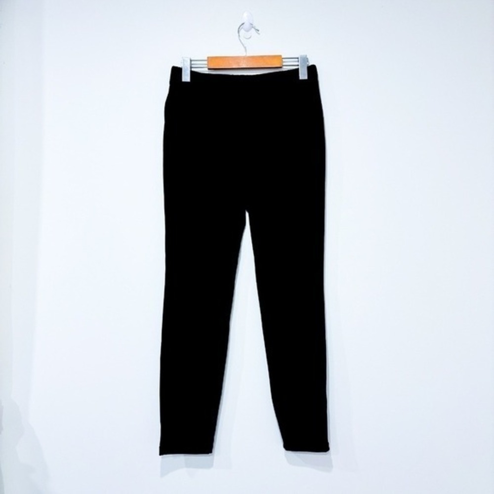 VERBIO Black High Rise Stretch Full‎ Length Leggings Minimalist Small